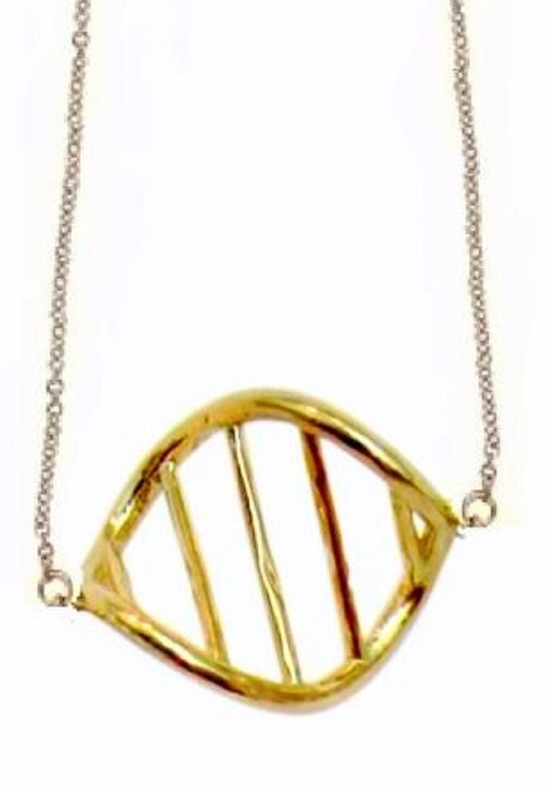 DNA Link- Earrings- 14K Gold